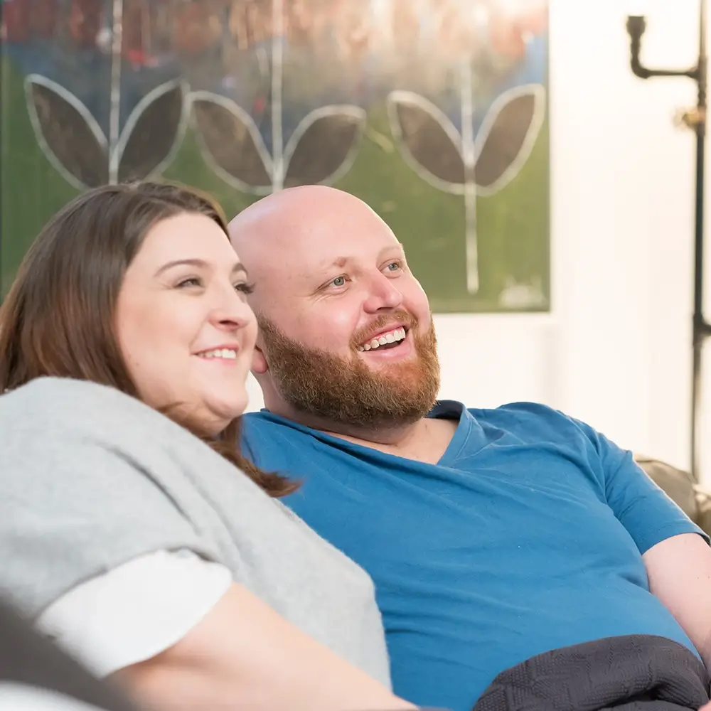 MyBudget clients Megan and Creagh found debt relief after paying off five credit cards in 10 months with personalised debt help and budgeting support in Australia.