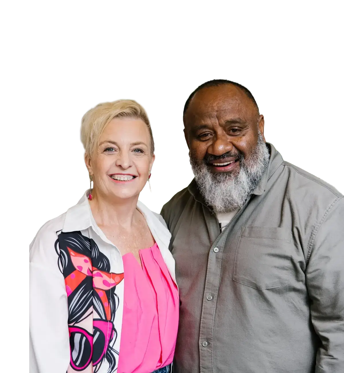 Kim and Bob, MyBudget clients who transformed their finances with personalised budgeting support.